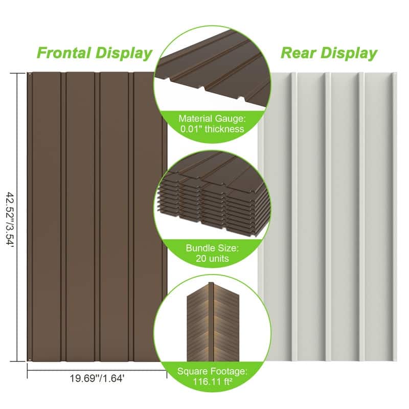 Domi Premium Trapezoidal Steel Roofing & Cladding Panels - Ultimate Weather Protection
