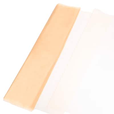 19" by 5.5 Yard Tulle Fabric Backdrop Curtains for Decor Wedding