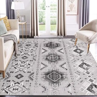 Area Rug Boho Rugs for Living Room - Bed Bath & Beyond - 41769132