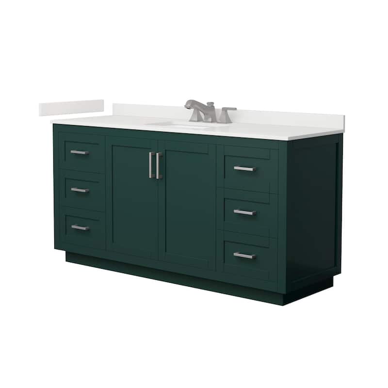 Wyndham Collection WCF292966S-QTZ-US3MXX Miranda 66" Free Standing