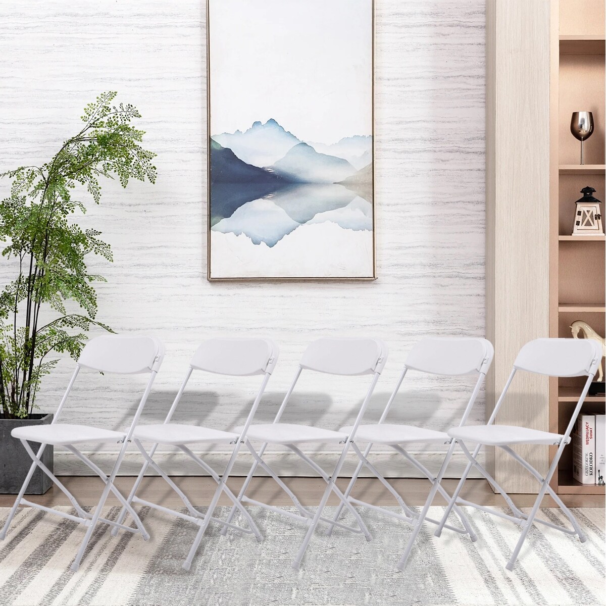 Plastic top double chair