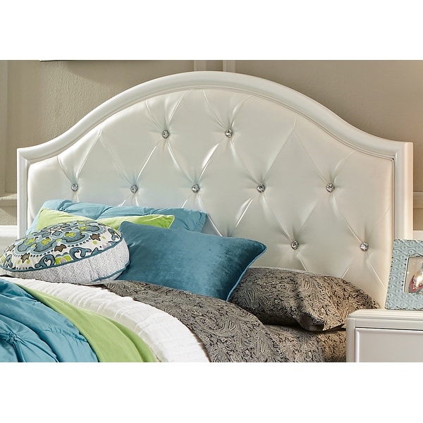 Stardust Youth Iridescent White Full Panel Headboard. Opens flyout.