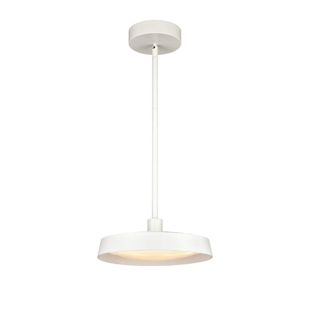 Nancy 11.75-inch Wide Integrated LED Pendant in Matte White