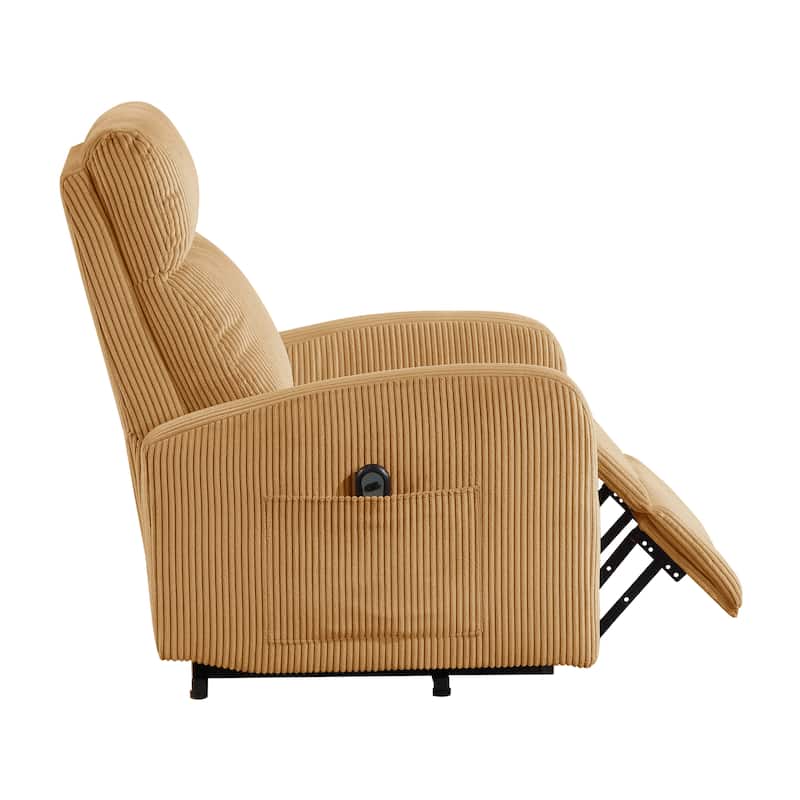 Covelo Corduroy Reclining Chair