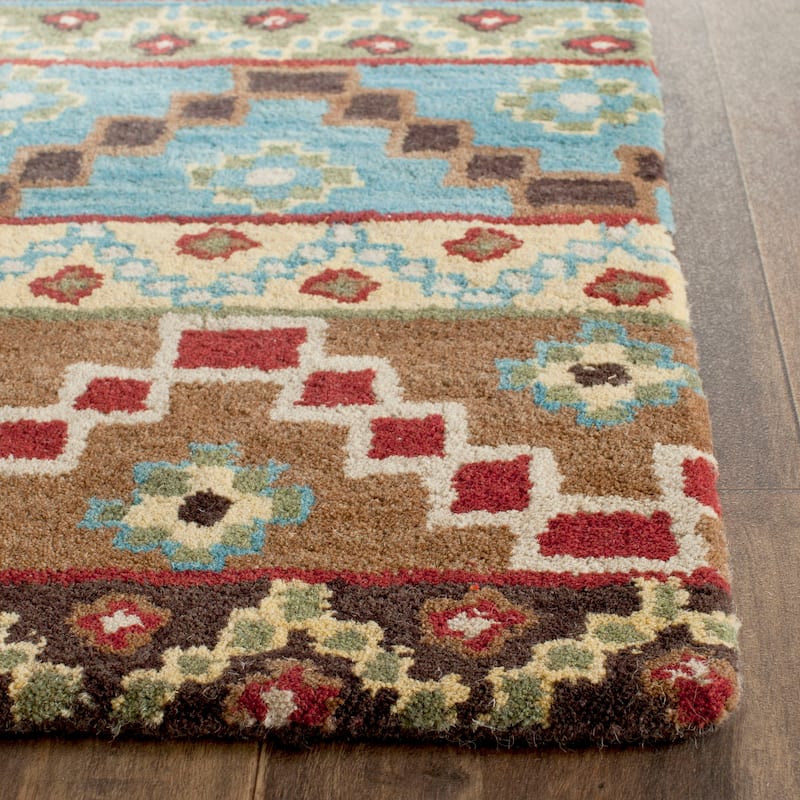 SAFAVIEH Handmade Tela Modern Wool Rug