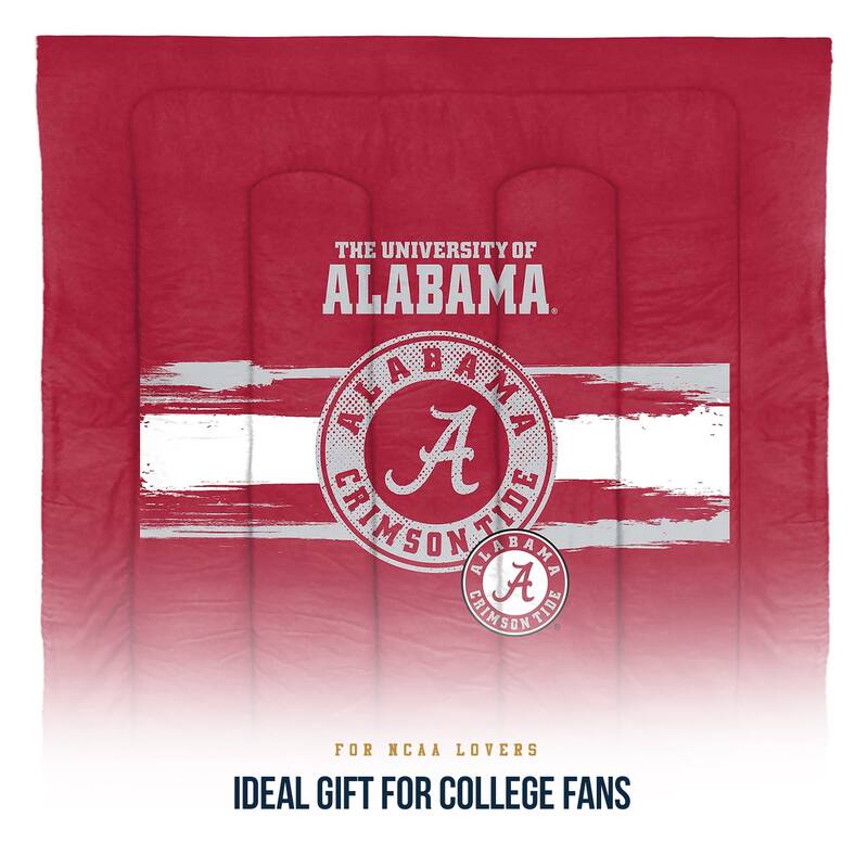 NCAA Alabama Crimson Tide Officially Licenced Comforter & Sham set