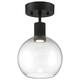 Option Clear Glass / Matte Black