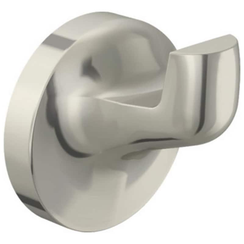 Design House Alta Bay Single Robe Hook - Brushed Nickel