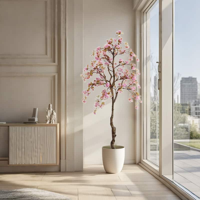 Artificial Fake Begonia Flower Tree for Home Decoration