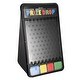 preview thumbnail 19 of 41, WinSpin Prize Drop Board Game with LED Light 12 Pucks Carnival Party Trade Show 41" x 25"