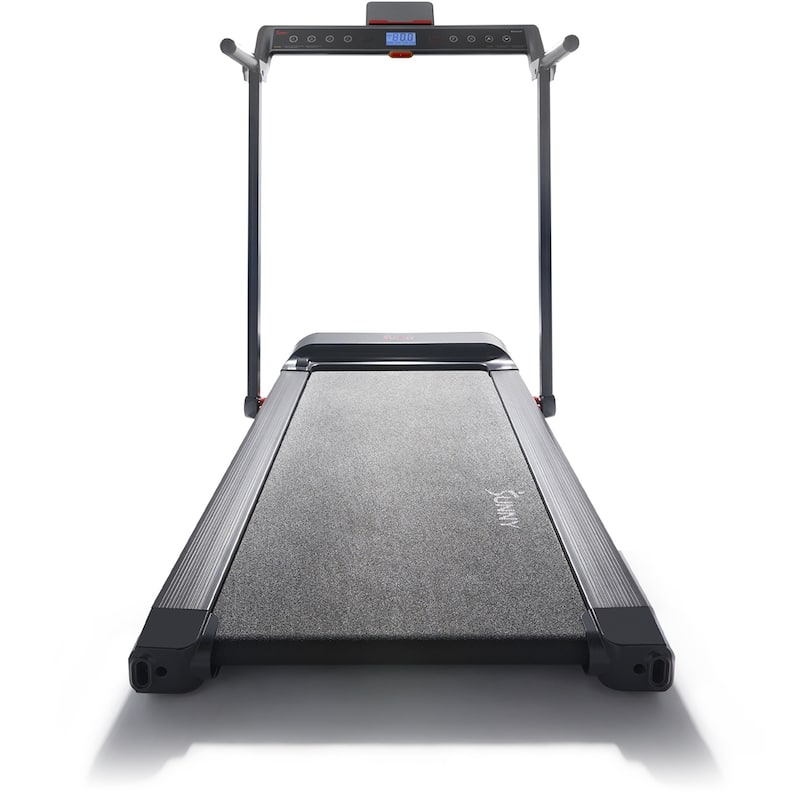 Sunny Health & Fitness Pegasus Smart Treadmill Wide Deck and Customizable Workouts SF-T722054 - ‎60"D x 32"W x 43.5"H - Black
