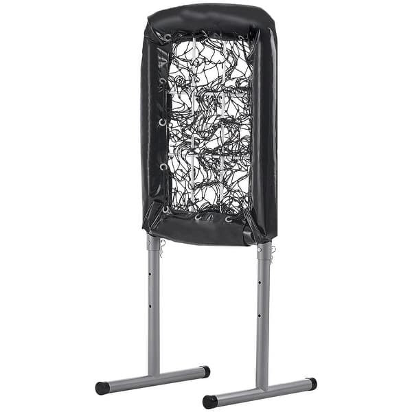 slide 2 of 12, 9 Hole Baseball Pitching Net for Training, Adjustable Strike Zone Trainer