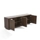 preview thumbnail 21 of 71, Wave Textured Modern Sideboard Cabinet