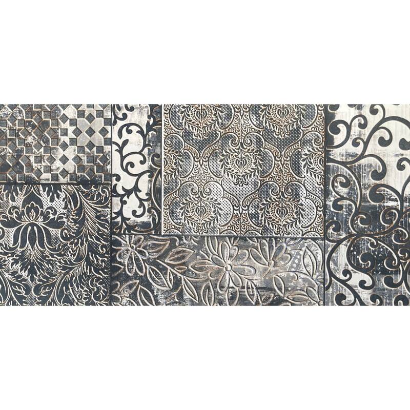 Lagos 12 x 24 Ceramic Tile for Wall & Floor in Dark Grey