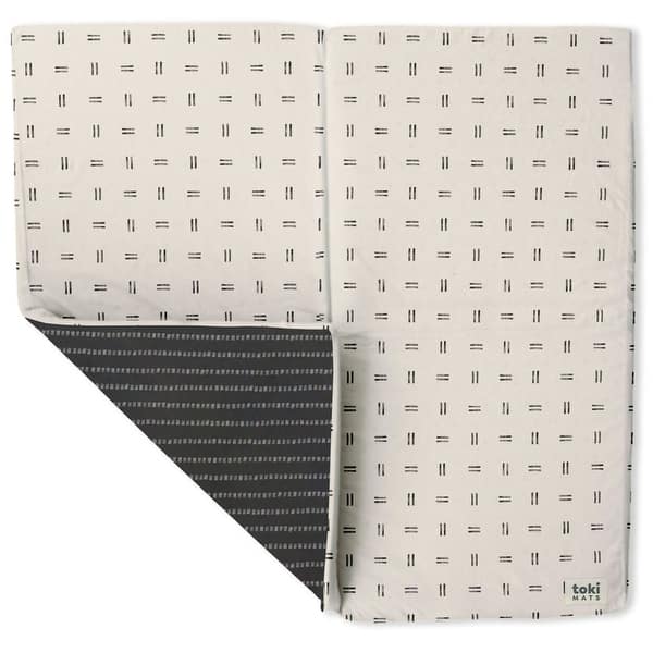 slide 2 of 3, Toki Kids, Mudcloth Padded Play Mat, Standard Size Standard