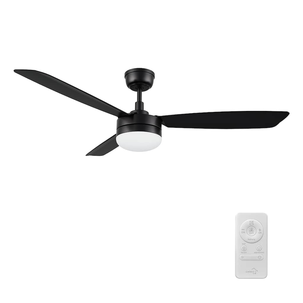 CARRO Rhea 52" Ceiling Fan with LED Light and Remote