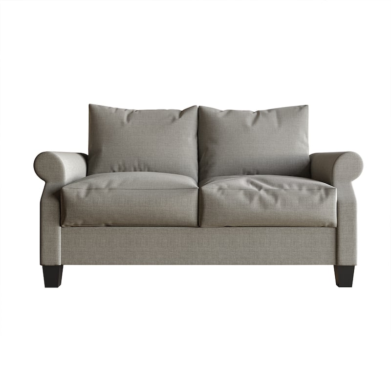 CraftPorch Classic Linen Upholstered 3-Piece Living Room Set