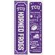 preview thumbnail 6 of 14, 47" Double Sided Seasonal Porch Leaner, Texas Christian University - 47" x 11.25" Winter