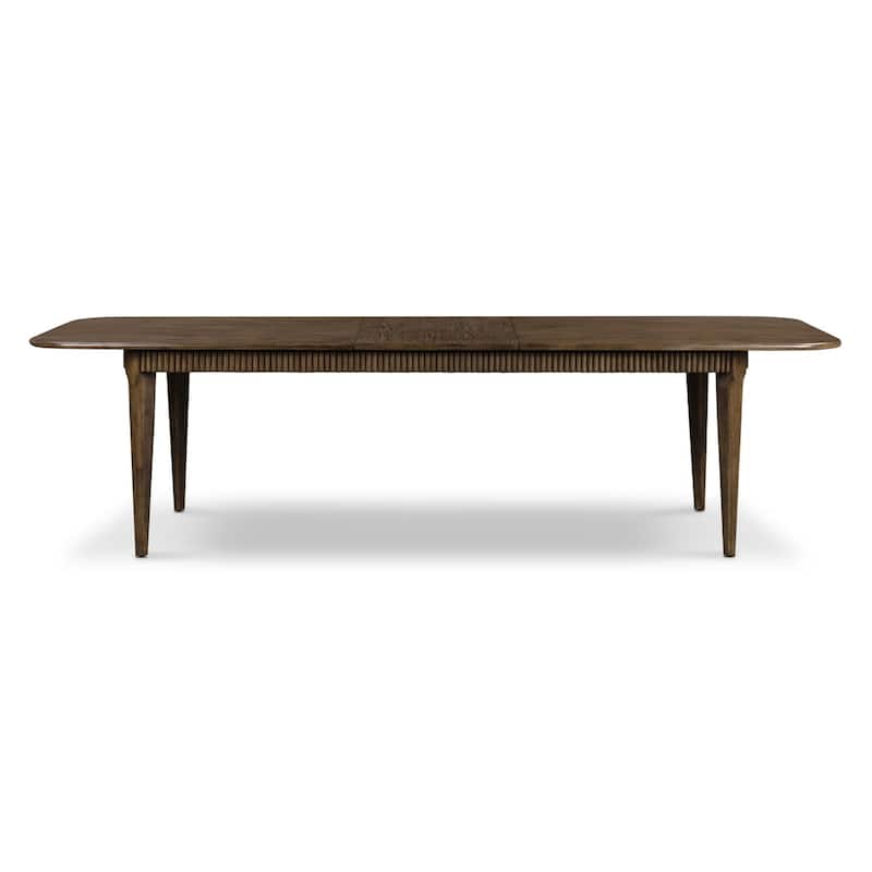 Deja Wood Extension Dining Table (90" - 112") - Tundra Brown