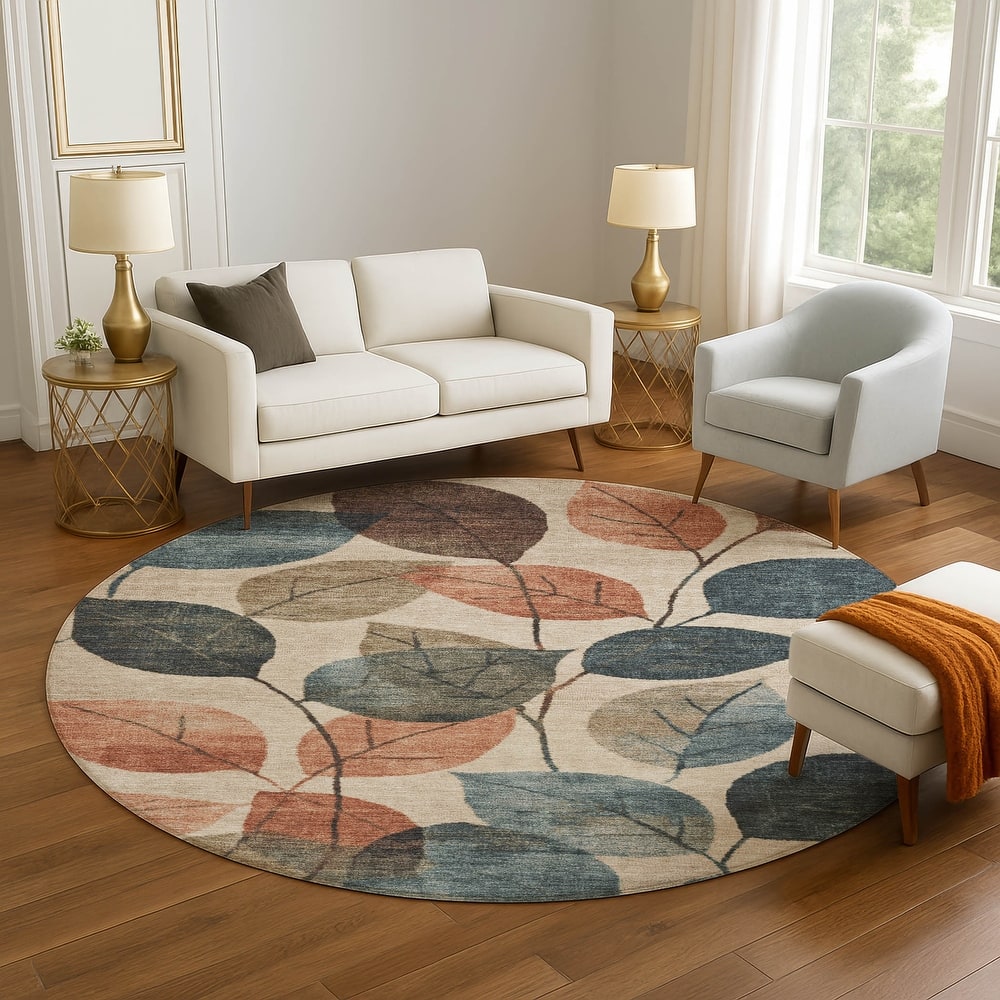 Premium Washable Super Soft Floral Mayfield Rug