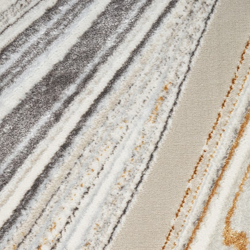 Nourison Glam Indoor Abstract Area Rug