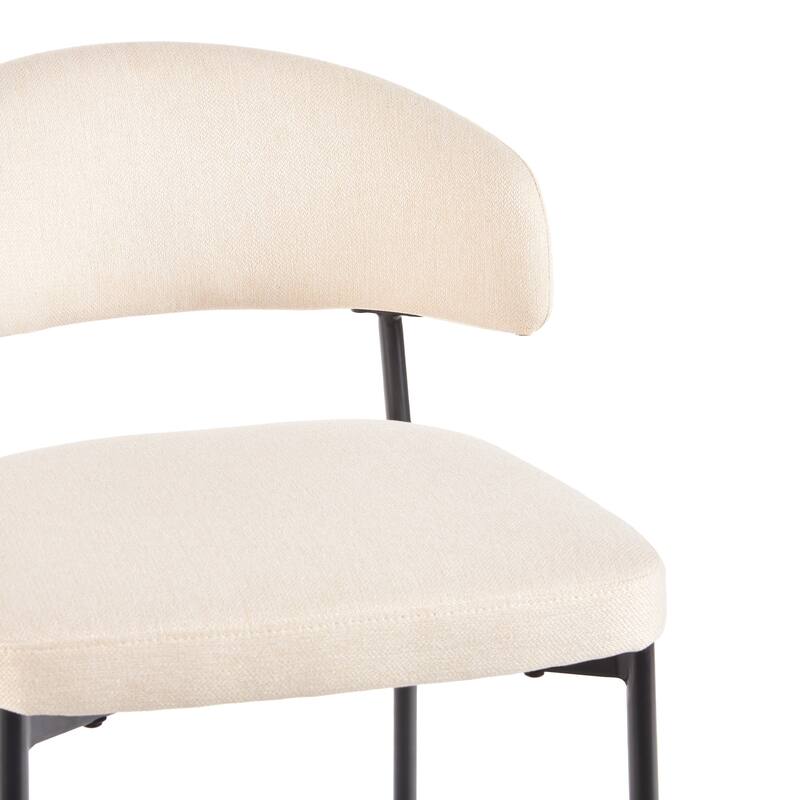 Middlebrook Designs Curved Back Counter Stool (Set of 2)