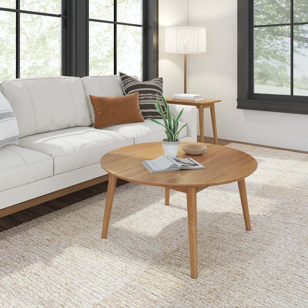 Plank and Beam Mid-Century Modern Coffee Table - 36"