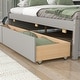 preview thumbnail 13 of 16, Twin Day Bed with Bookcase & Drawers - Ideal Bedroom Furniture