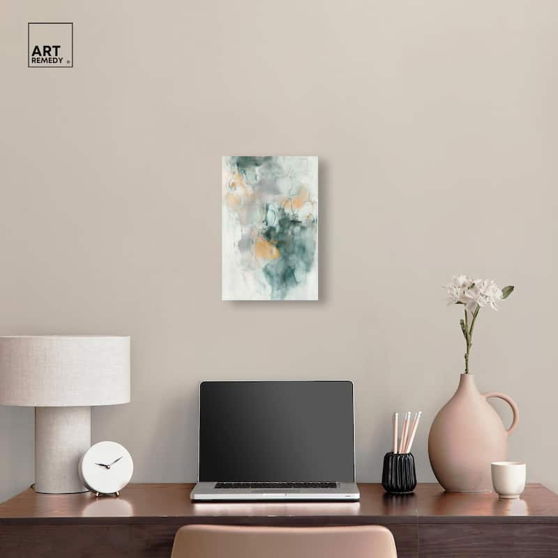 Verdant Vapors II Canvas by Art Remedy, Gallery Wrapped