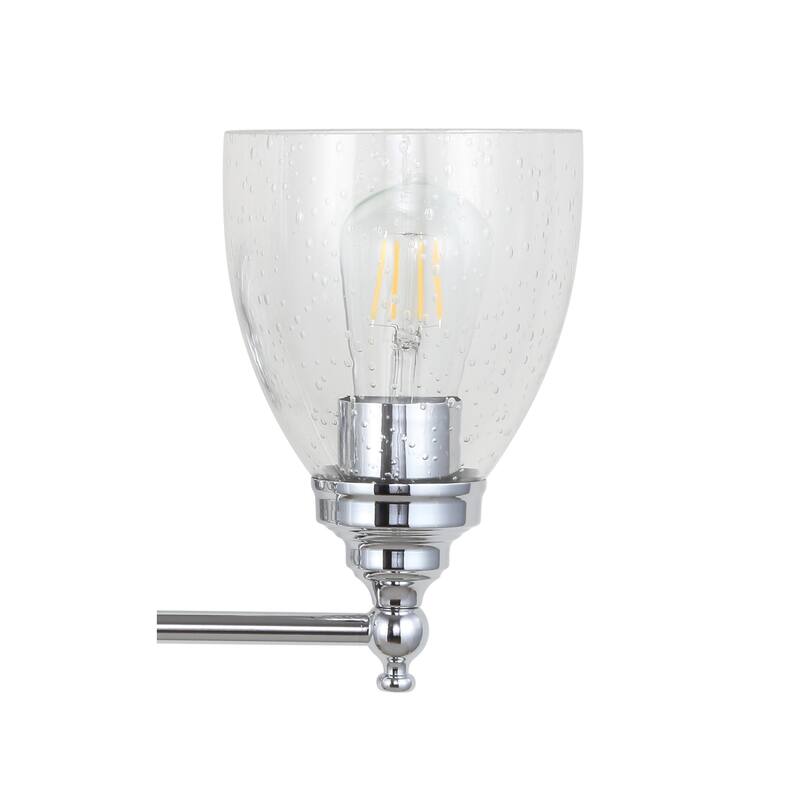 Magnolia Metal/Glass LED Vanity, by JONATHAN Y