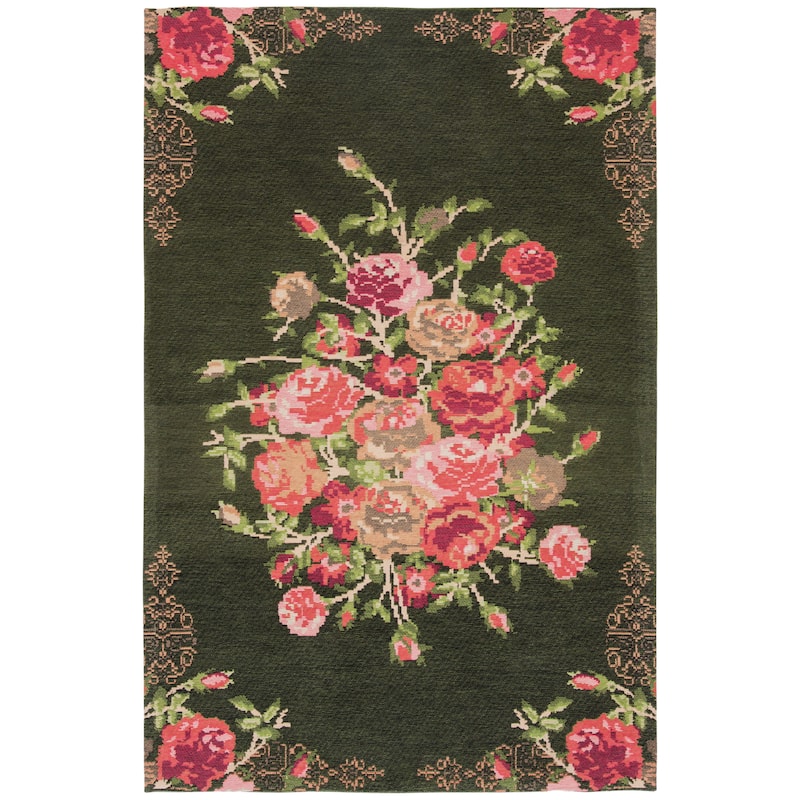 SAFAVIEH Classic Vintage Boho Edona Oriental Cotton Rug