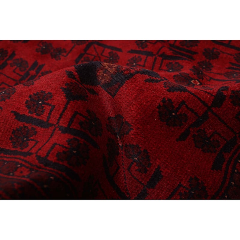 ECARPETGALLERY Hand-knotted Finest Khal Mohammadi Red Wool Rug - 10'2 x 12'7