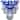 Dos Sueños Hand Blown Mexican Drinking Glasses - Set of 6 Glasses with Cobalt Blue Spiral Design (14 oz each)