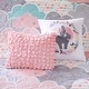 preview thumbnail 4 of 11, Intelligent Design Kids Bliss Pink Reversible Cotton Quilt Set with Throw Pillows