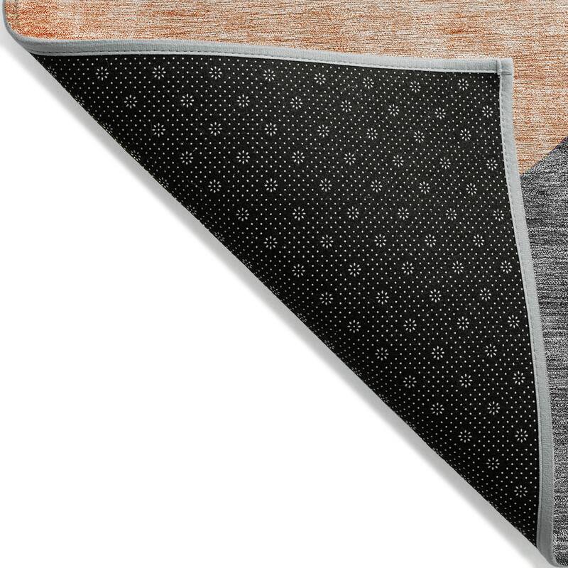 Machine Washable Indoor/ Outdoor Chantille Simple Modern Rug