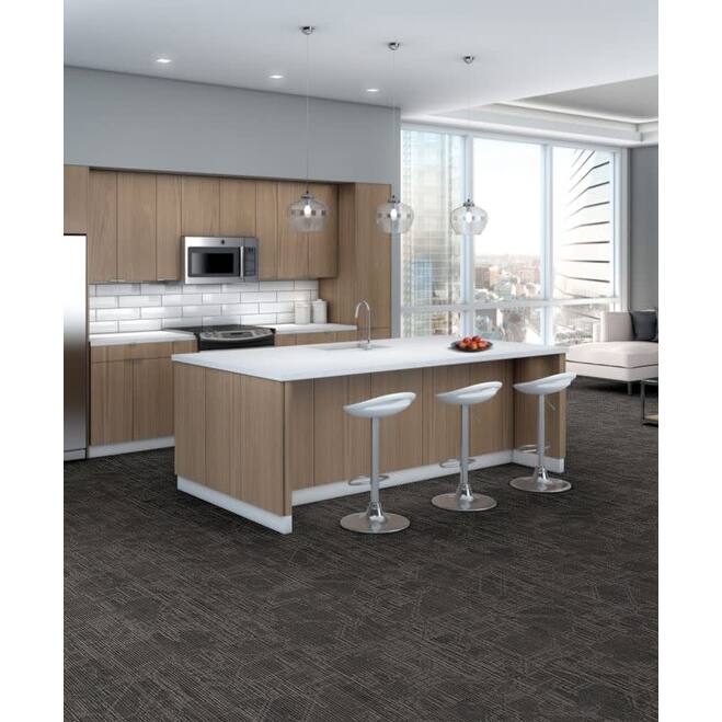 Shaw Philadelphia Commercial Encrypt 18" x 36" Glue Down Carpet Tile -