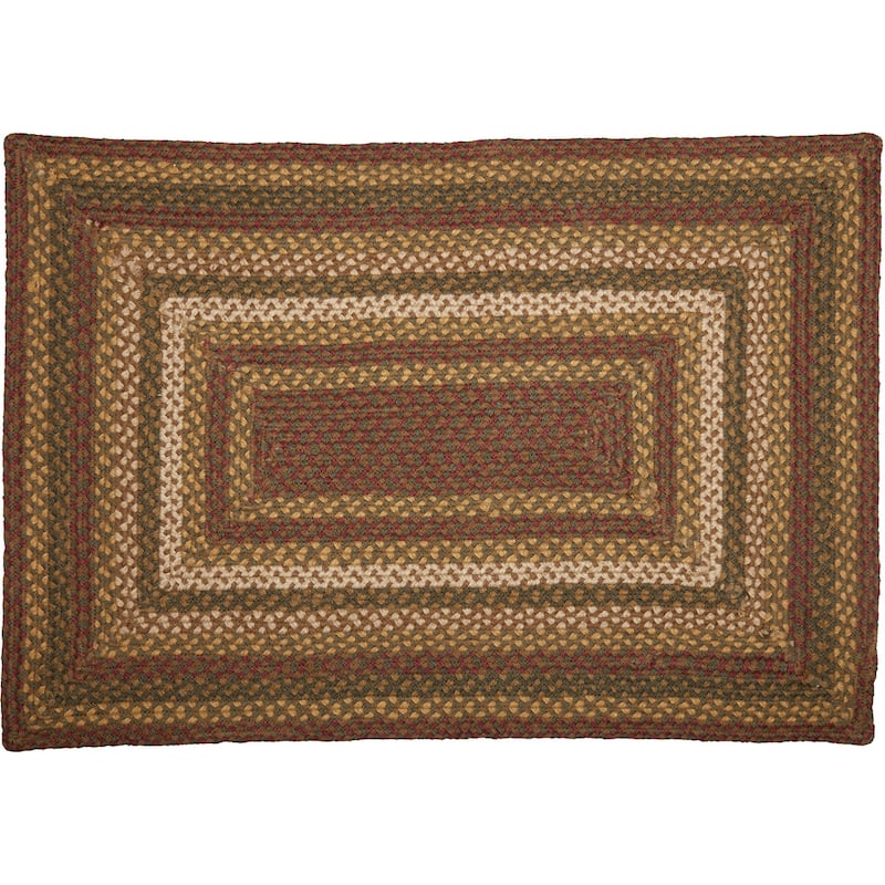Tea Cabin Jute Rug Rect w/ Pad 24x36 - 2' x 3'