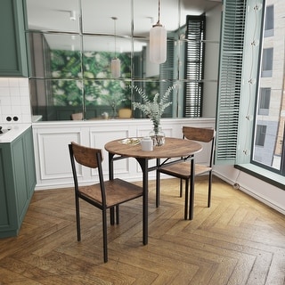 Small pine table hotsell and 2 chairs