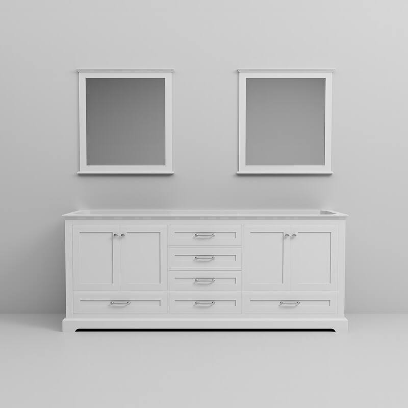 Dukes Bath Vanity No Top and Mirror