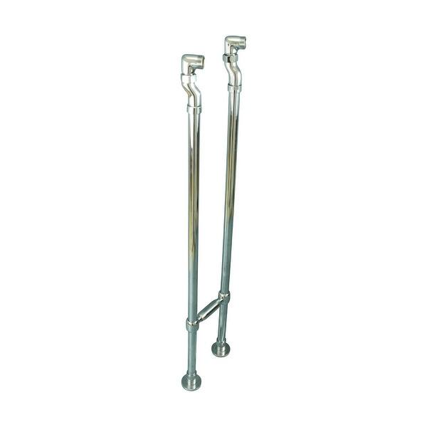 Shop Freestanding Clawfoot Tub Faucet Parts Supply Line Chrome