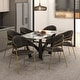preview thumbnail 20 of 61, Set of 2 Bella Modern Leather or Velvet Upholstered Dining Chair with Gold Stainless Steel Legs for Home Office Kitchen