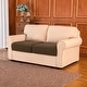 preview thumbnail 18 of 153, Subrtex Stretch Separate Sofa Cushion Slipcovers (1/2/3 PCS) 2 PCS - Coffee