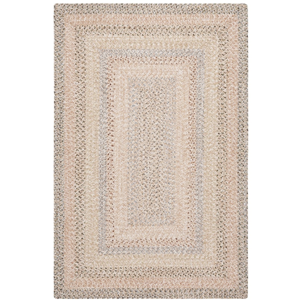 SAFAVIEH Handmade Braided Hrodny Machine Washable Country Rug