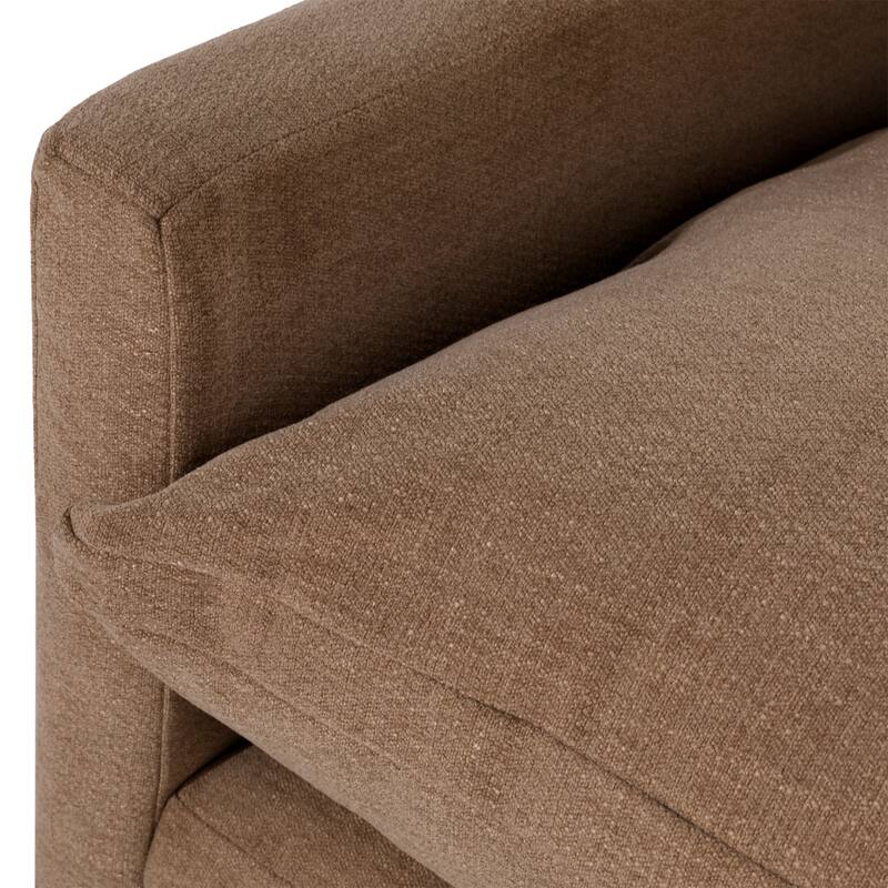 Glendale Upholstered Chaise Sectional, Sand