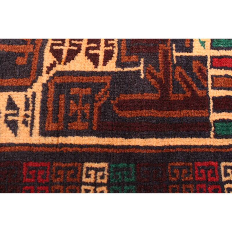 ECARPETGALLERY Hand-knotted Teimani Beige Wool Rug - 3'1 x 4'4