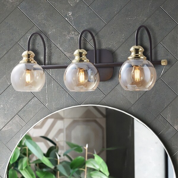 Bathroom lights sale brass