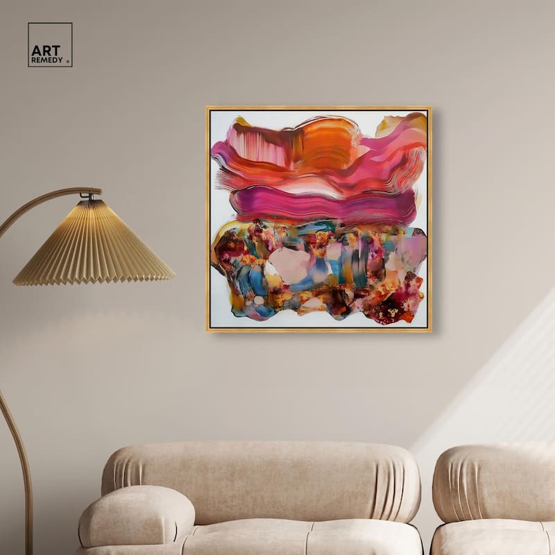 Flow State II Canvas by Art Remedy