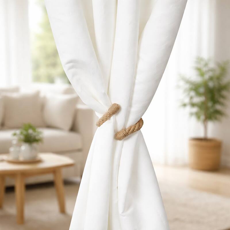 Elegant Rope Curtain Tie Backs Decorative Holdbacks