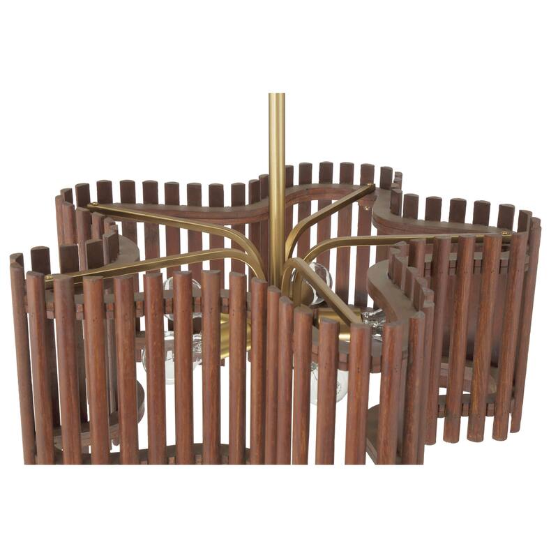 Craftmade 58425 Freeform 5 Light 24" Wide Abstract Chandelier