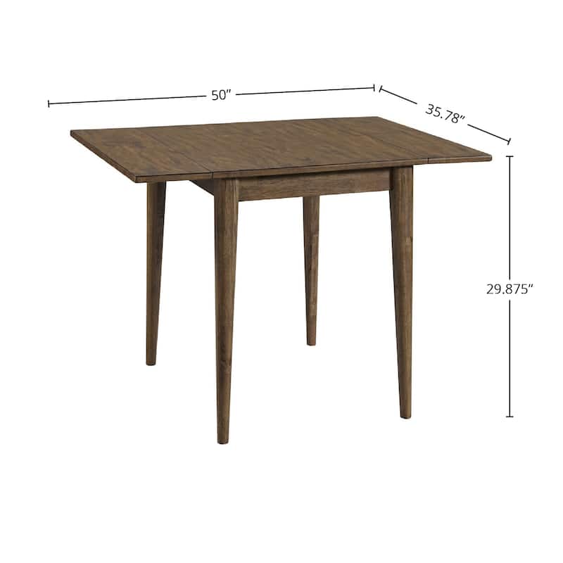 Koloa 50" Wood Drop Leaf Dining Table, Honey